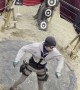 Chain Reaction Target System Hones Knife Throwing Skills