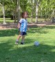 Little Soccer Star Takes a Tumble