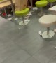 Fast Food Restaurant in Stockholm, Sweden Completely Trashed