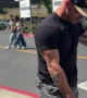 Man Jumps Over a Sign and Loses His Wallet