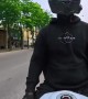 Car Crashes Into Bus Crash Filmed From Motorcycle