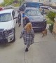 Dog Gets Out and Scares Delivery Driver