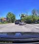Electric Wheelchair In Philadelphia Traffic