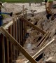 Swinging Sledgehammer Hits Wrong Pole