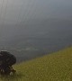 Paraglider Jumps Early