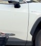 Person on Mobility Scooter Towing Crazy Wagon Train