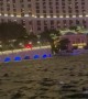 Winds Create Waves at Famous Vegas Fountains