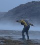 Adventurers Float Mid-Air In Strong Patagonian Winds