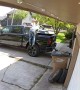 Man Rolls Ankle and Falls From Pickup