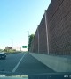 Car Becomes Missile On Missed Exit Ramp