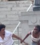 Couple Gets into Physical Altercation in Downtown Sacramento