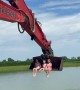 Farm Papa’s Excavator Lake Drop
