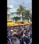 Tartan parade in Miami