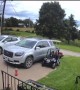 Toddler Commits Hit and Run on Electric Golf Cart