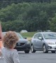Library Parking Lot Freakout