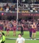 Kid Runs Onto Cricket Field and Evades Security